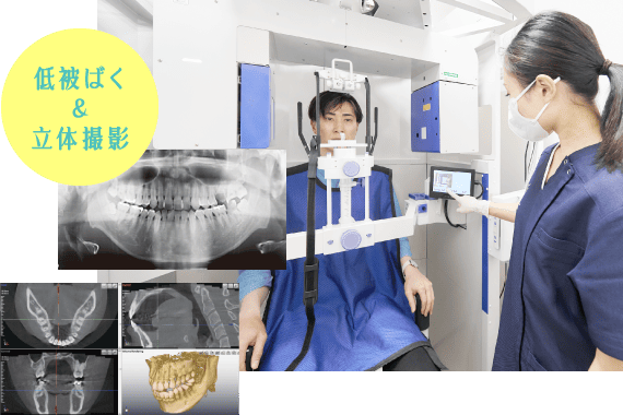 低被ばく・立体撮影